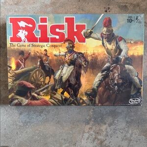 Hasbro Risk Game - Red and Gold Edition